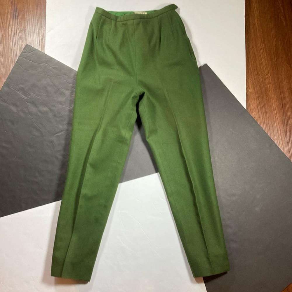 Garland Downyspun Trousers: Vintage Wool Ankle Pants